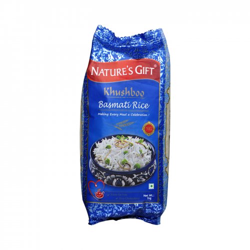 NATURE'S GIFT KHUSHBOO  BASMATI RICE 1 KG